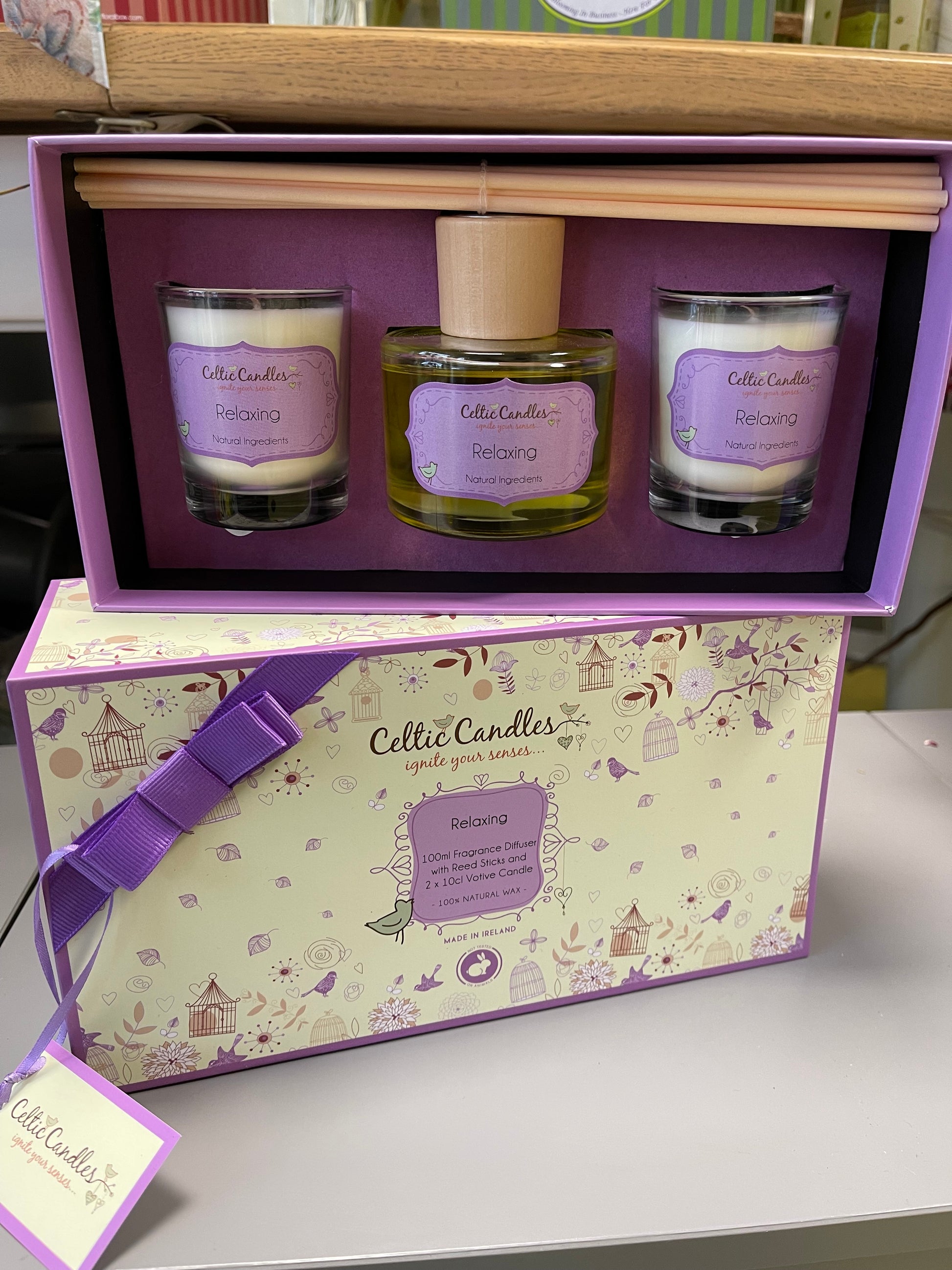 Celtic Candles Gift Set