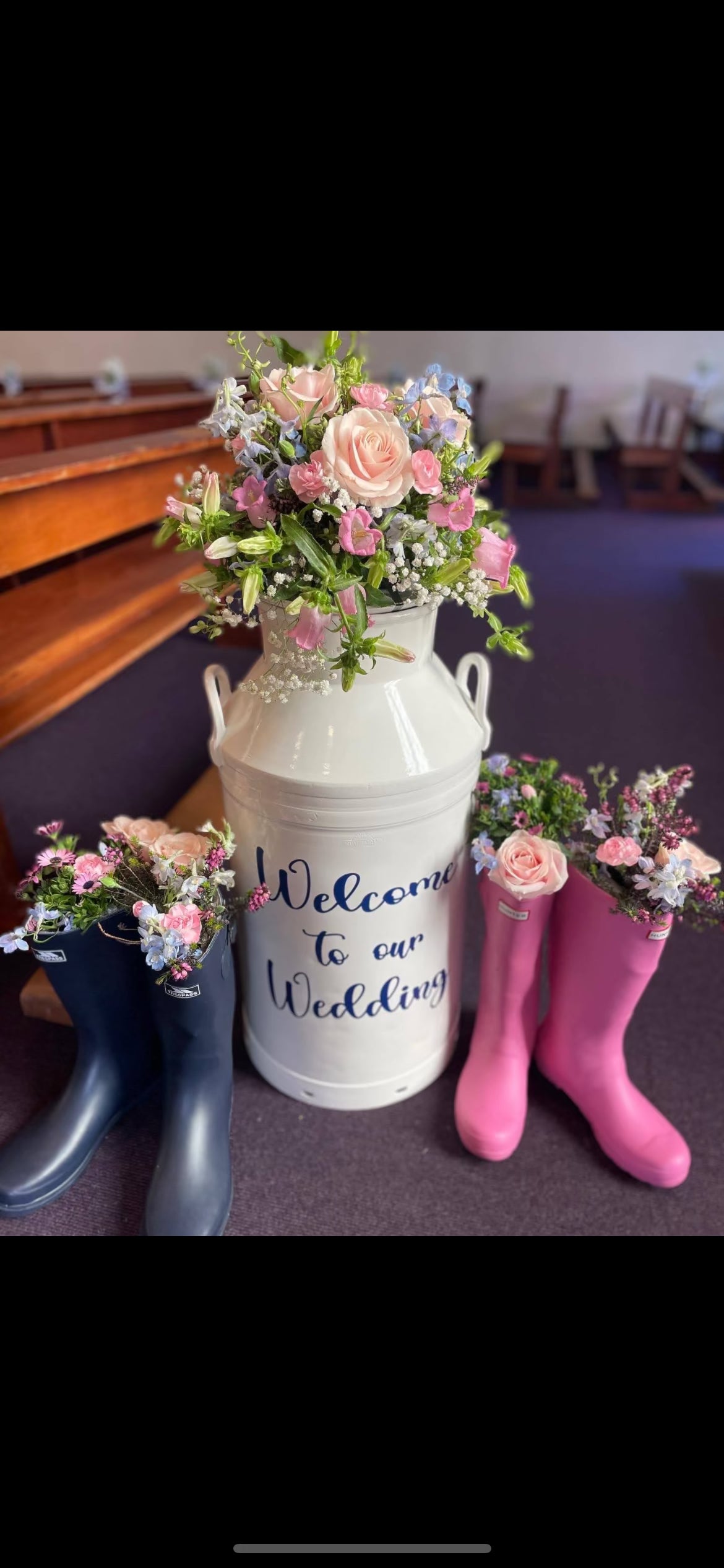 The Wedding Room at Grettals Petals