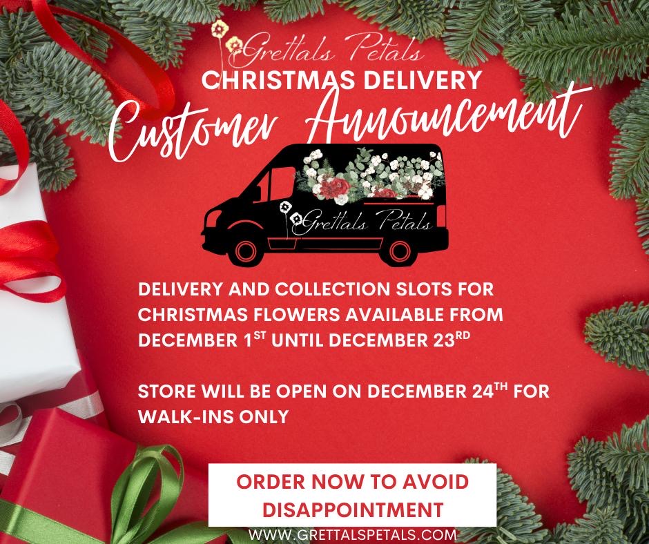 Christmas Hand Tied Bouquet - Limited Edition 2026