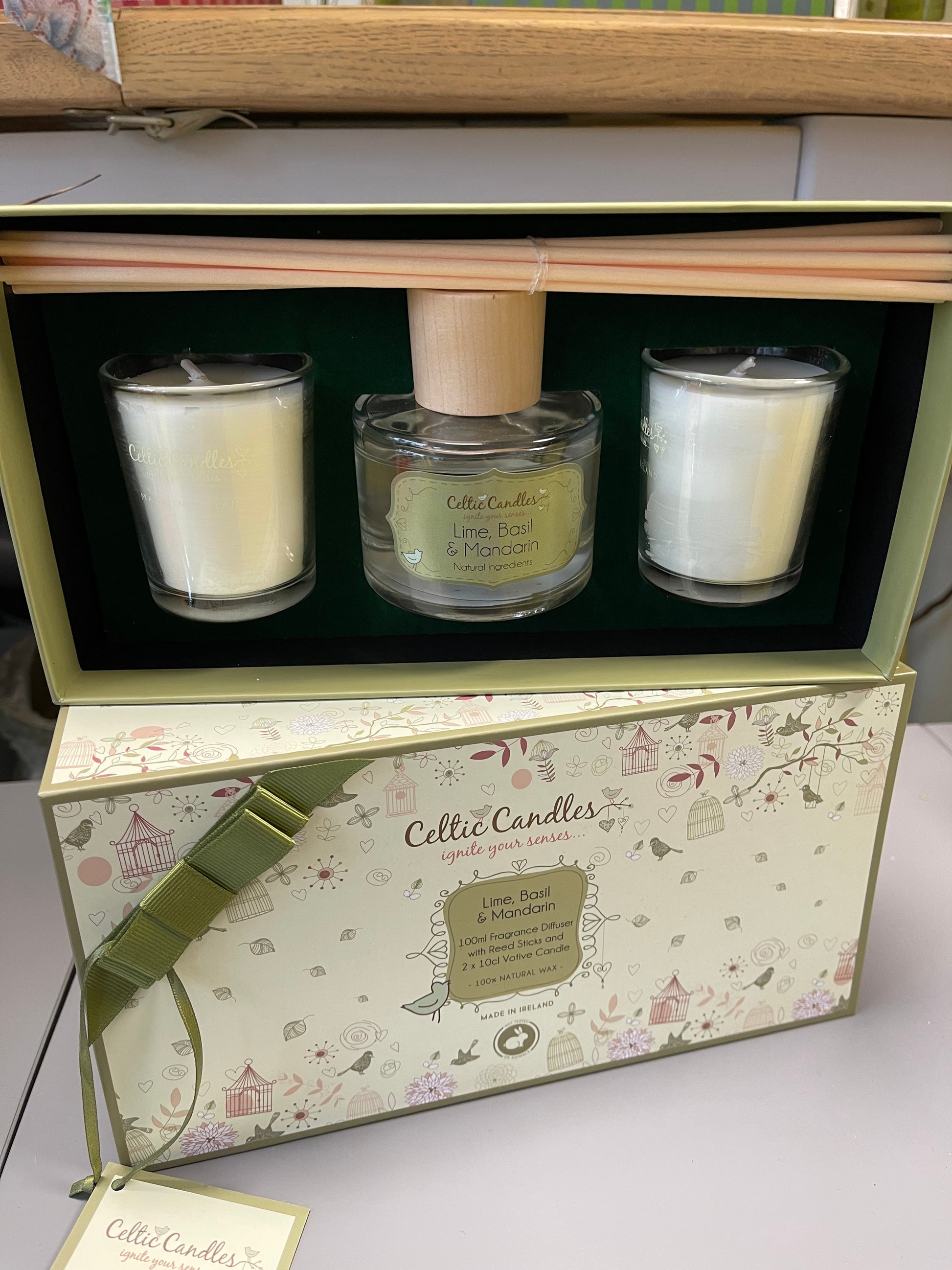 Celtic Candles Gift Set