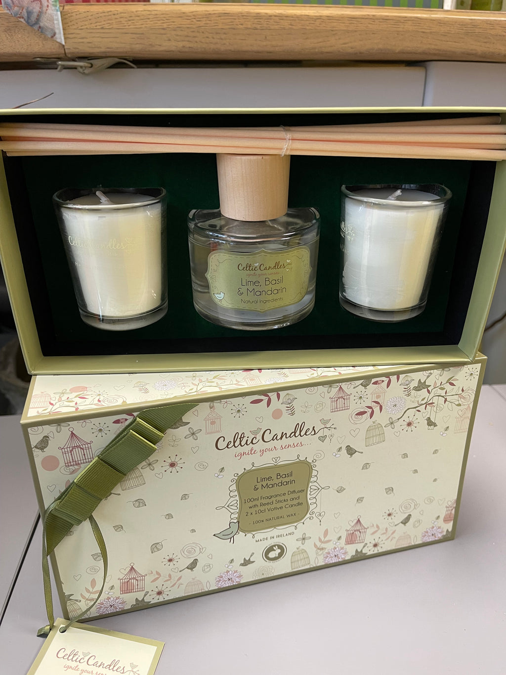 Celtic Candles Gift Set