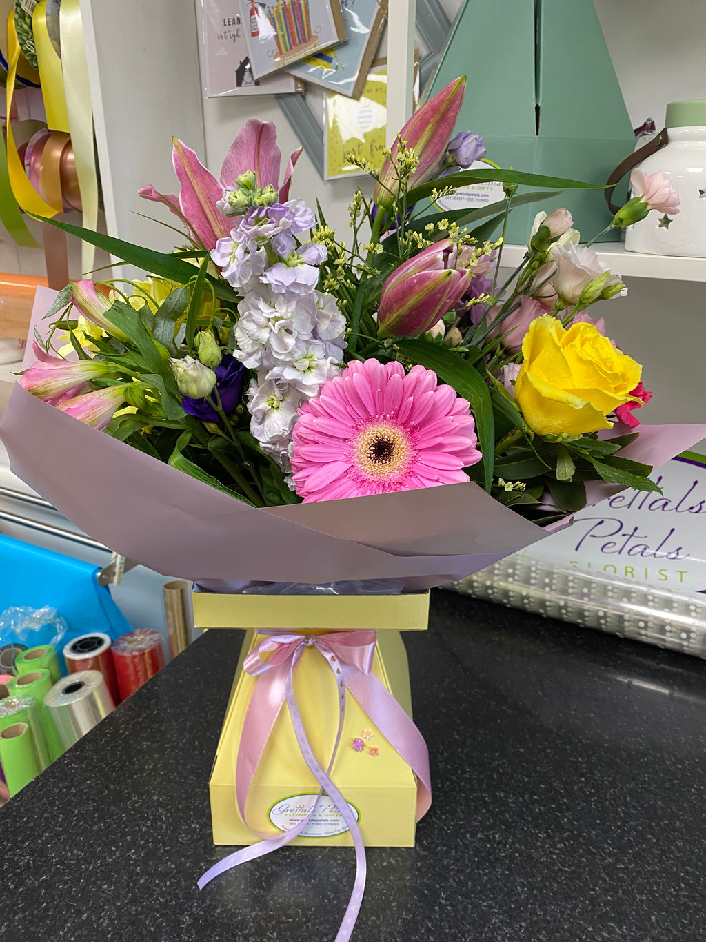 Seasonal Hand-tied Bouquet