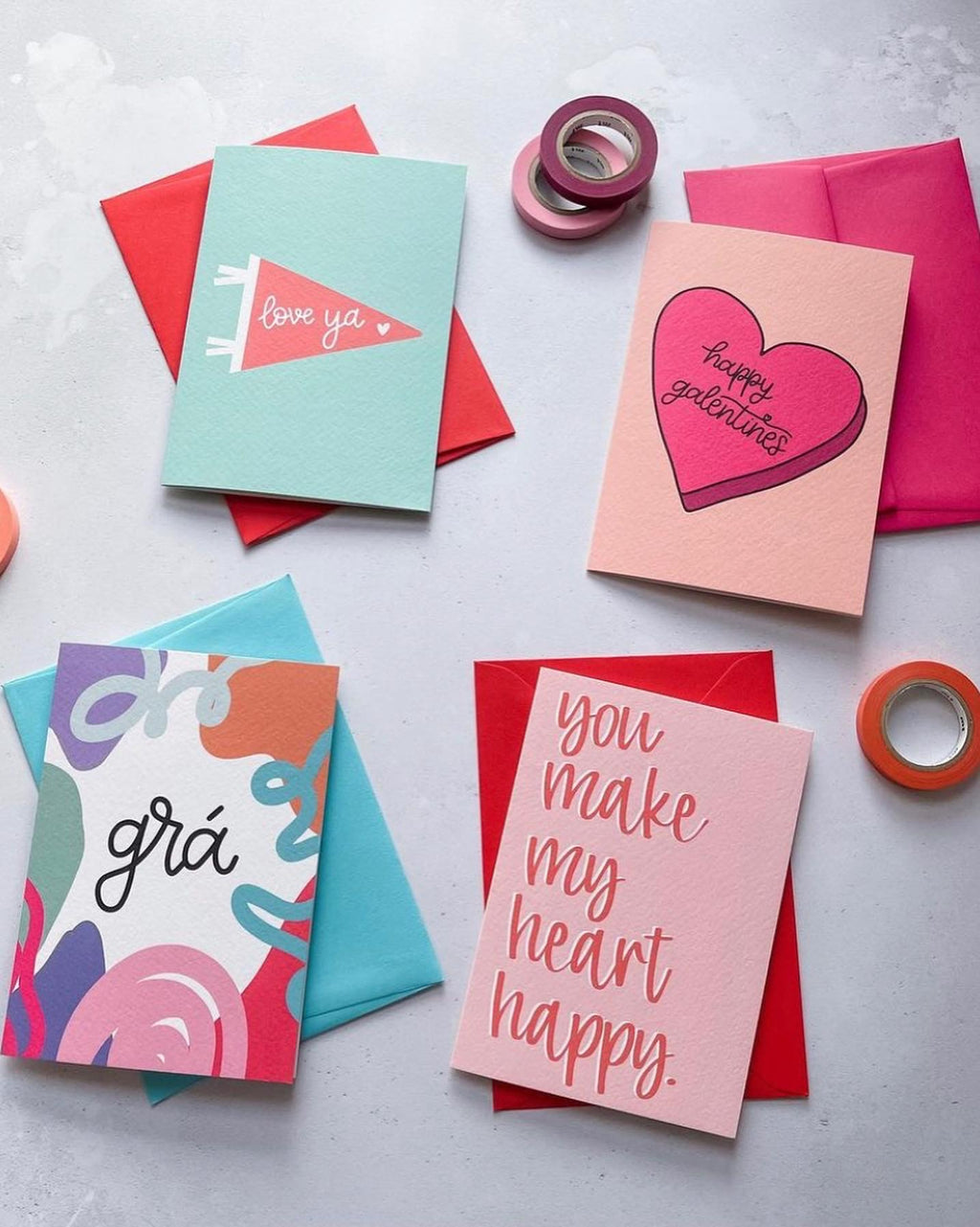 HueCompleteMe greeting cards