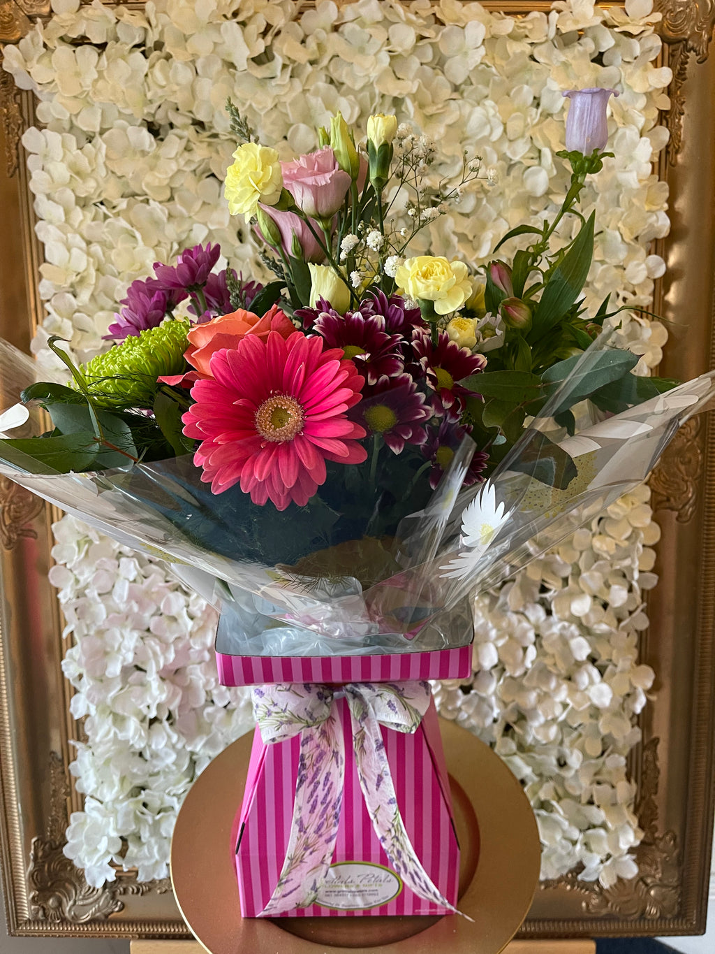 Seasonal Hand Tied Bouquet of Fresh Flowers