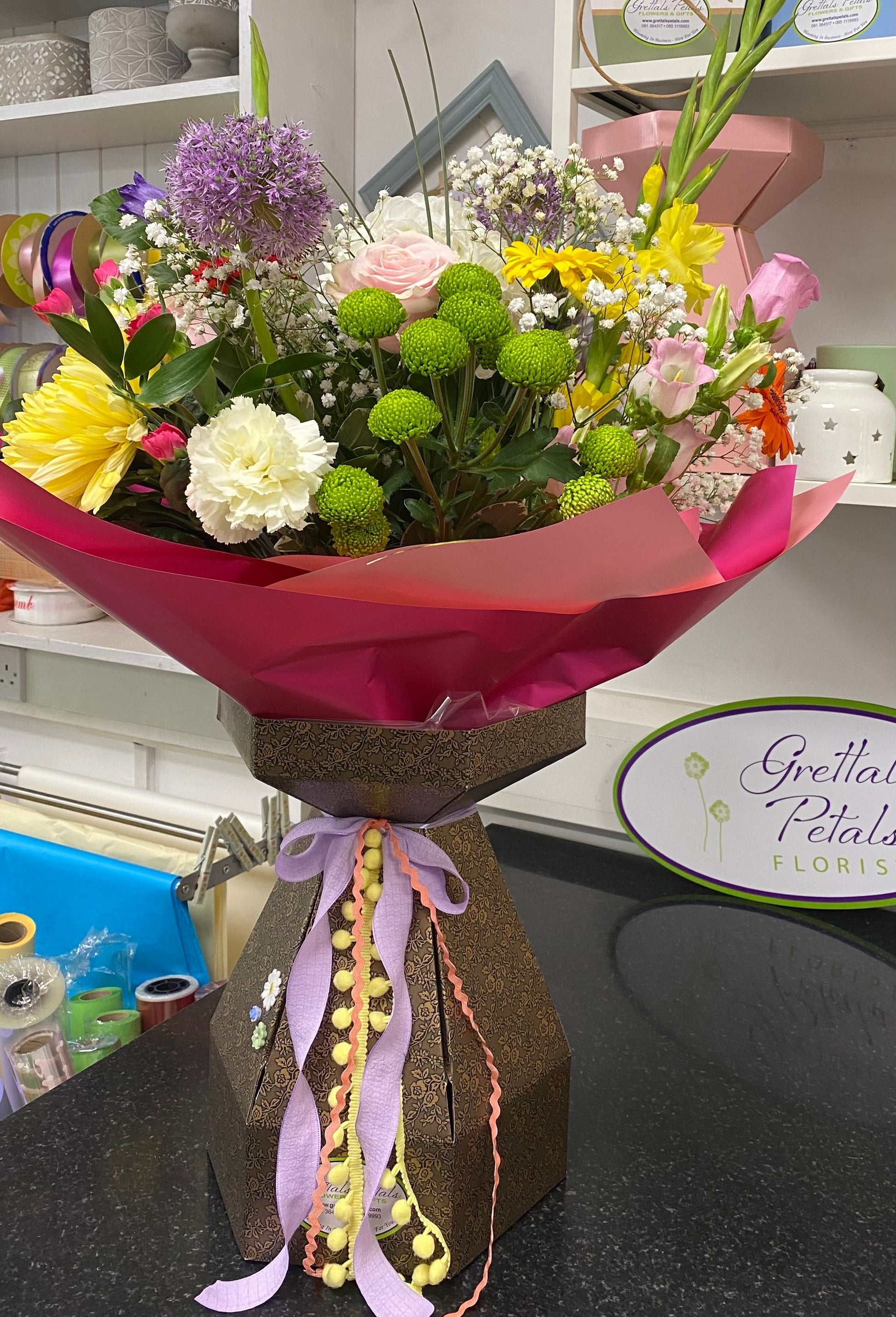 Seasonal Hand-tied Bouquet