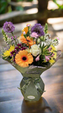 Seasonal Hand Tied Bouquet of Fresh Flowers