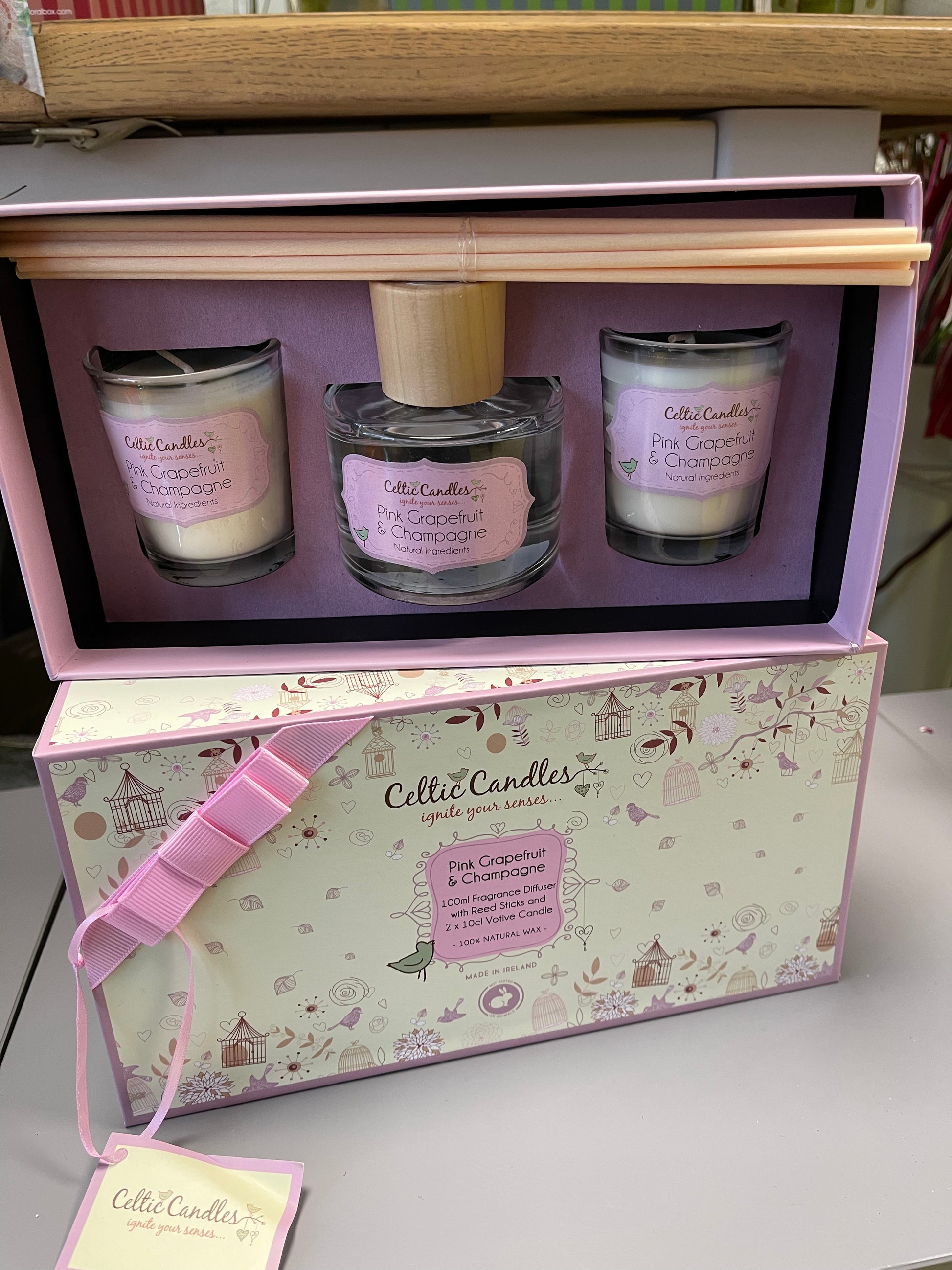 Celtic Candles Gift Set