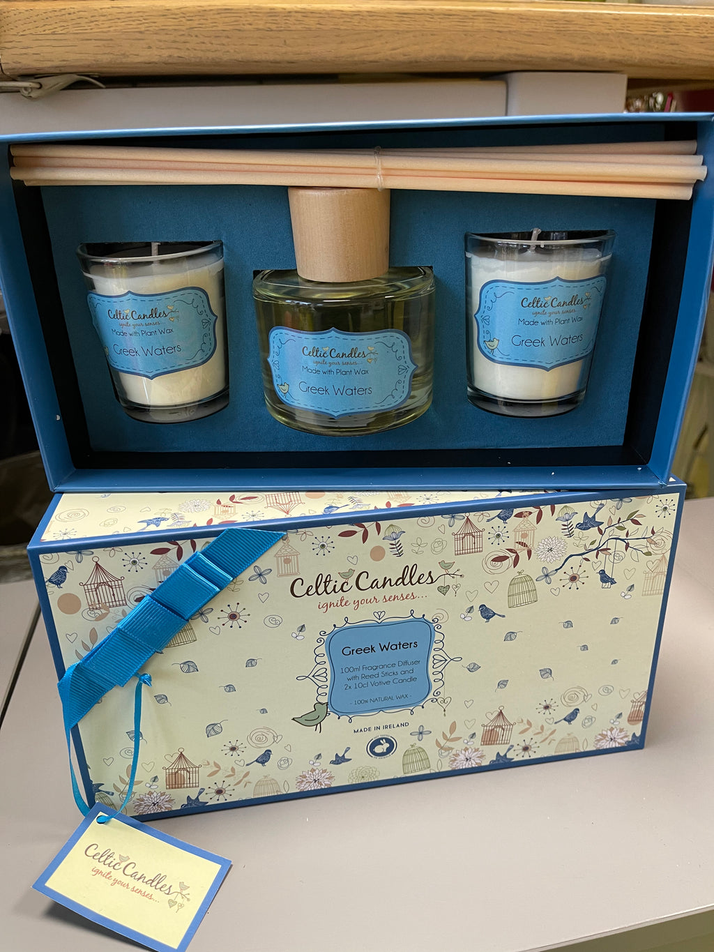 Celtic Candles Gift Set