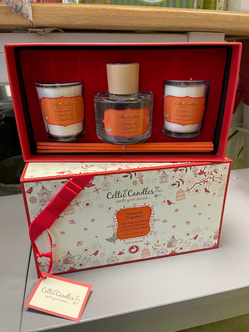 Celtic Candles Gift Set