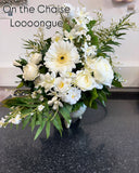 Faux flower arrangement - artificial flowers