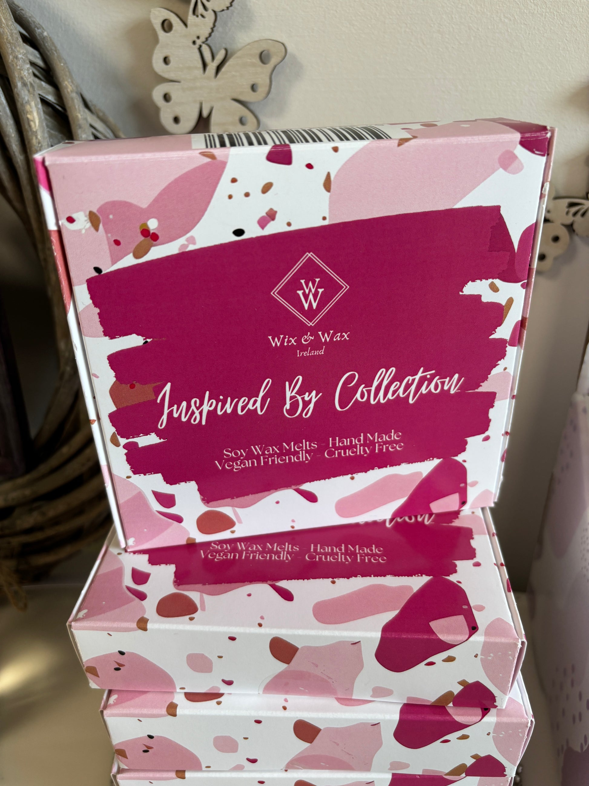 Wix and Wax gift set of “Inspired By” wax bars
