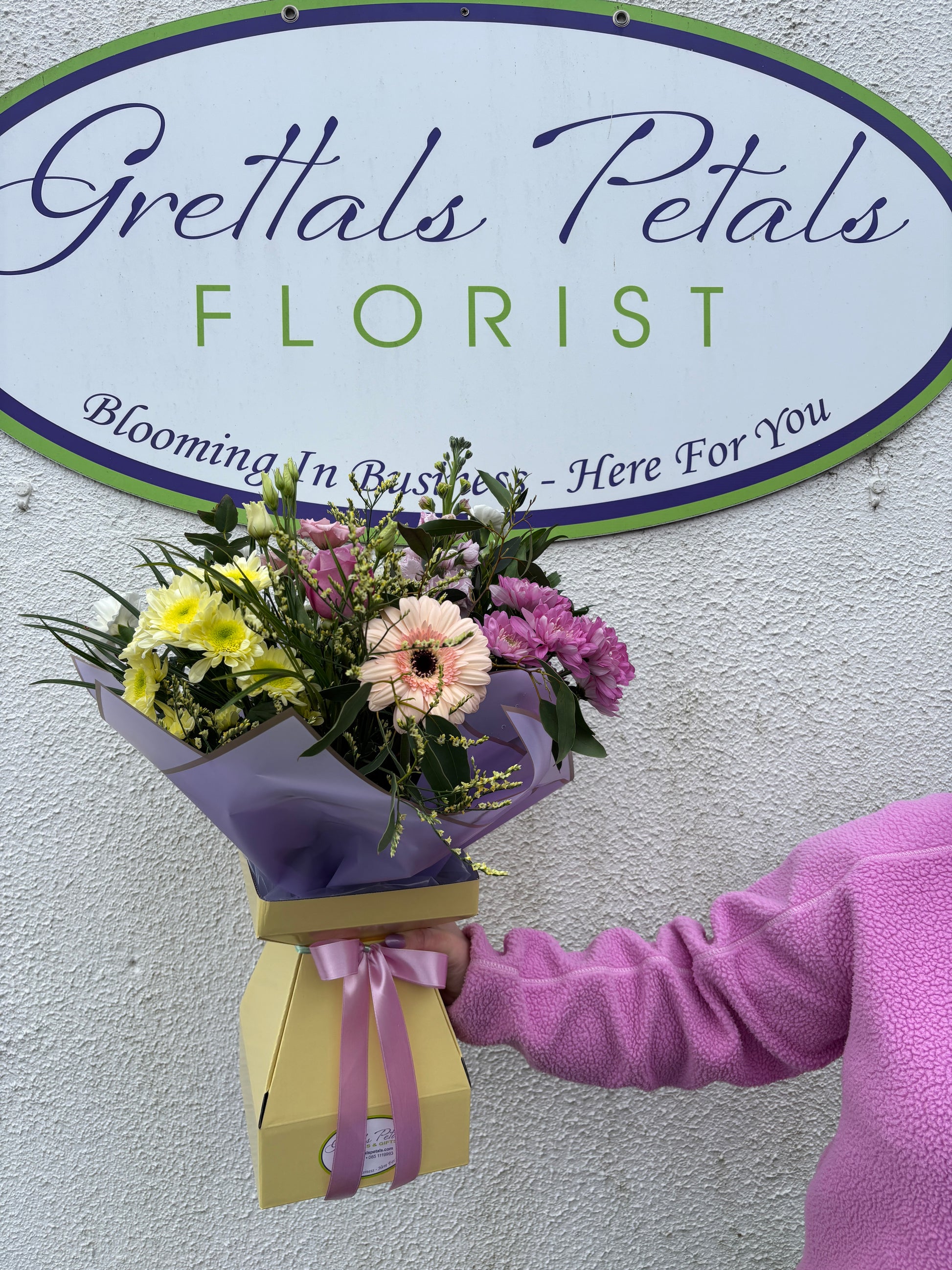 Mother’s Day Hand Tied Bouquet of Fresh Flowers