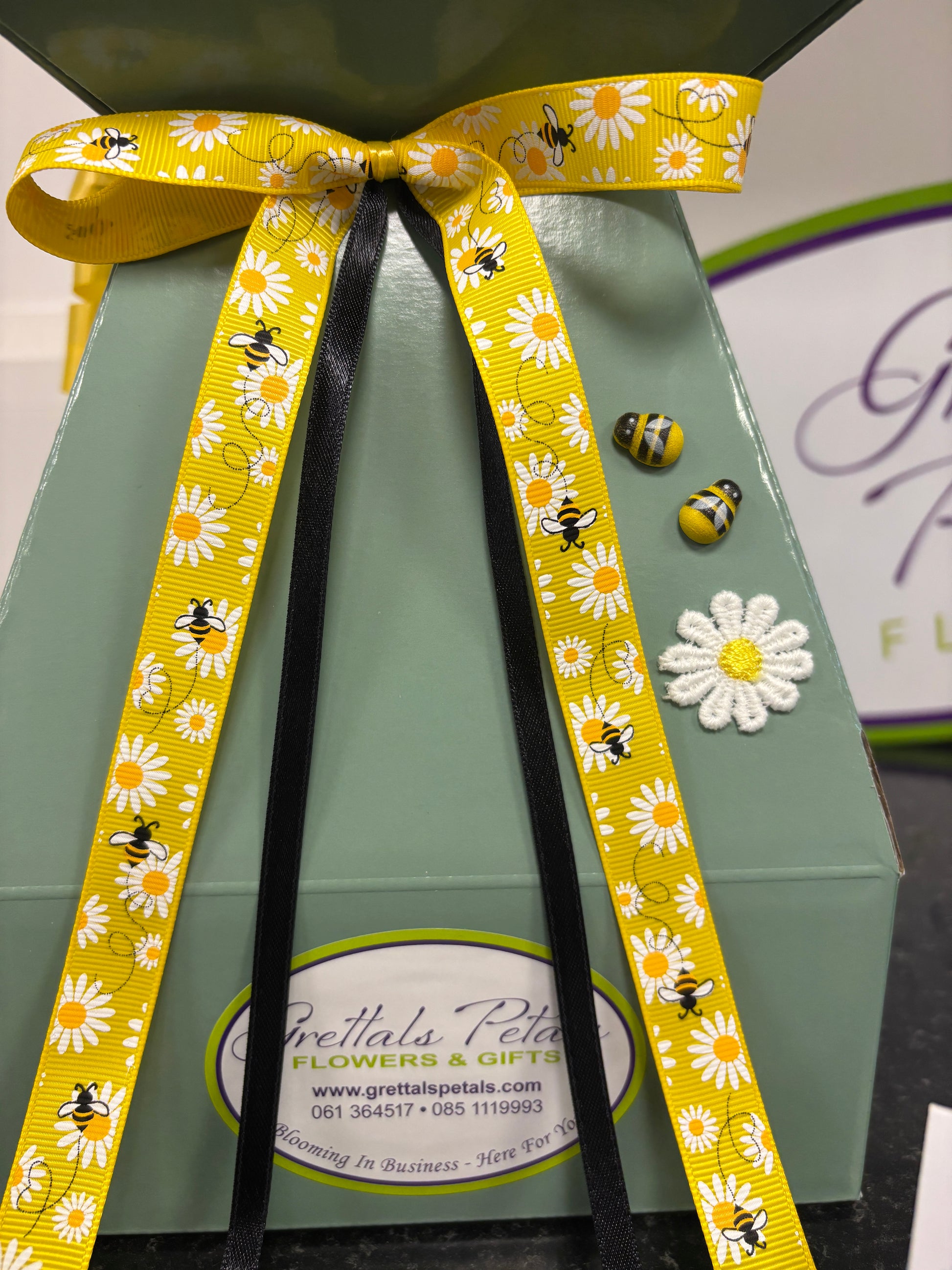 Just Bee ~ cause Hand tied Bouquet of fresh flowers