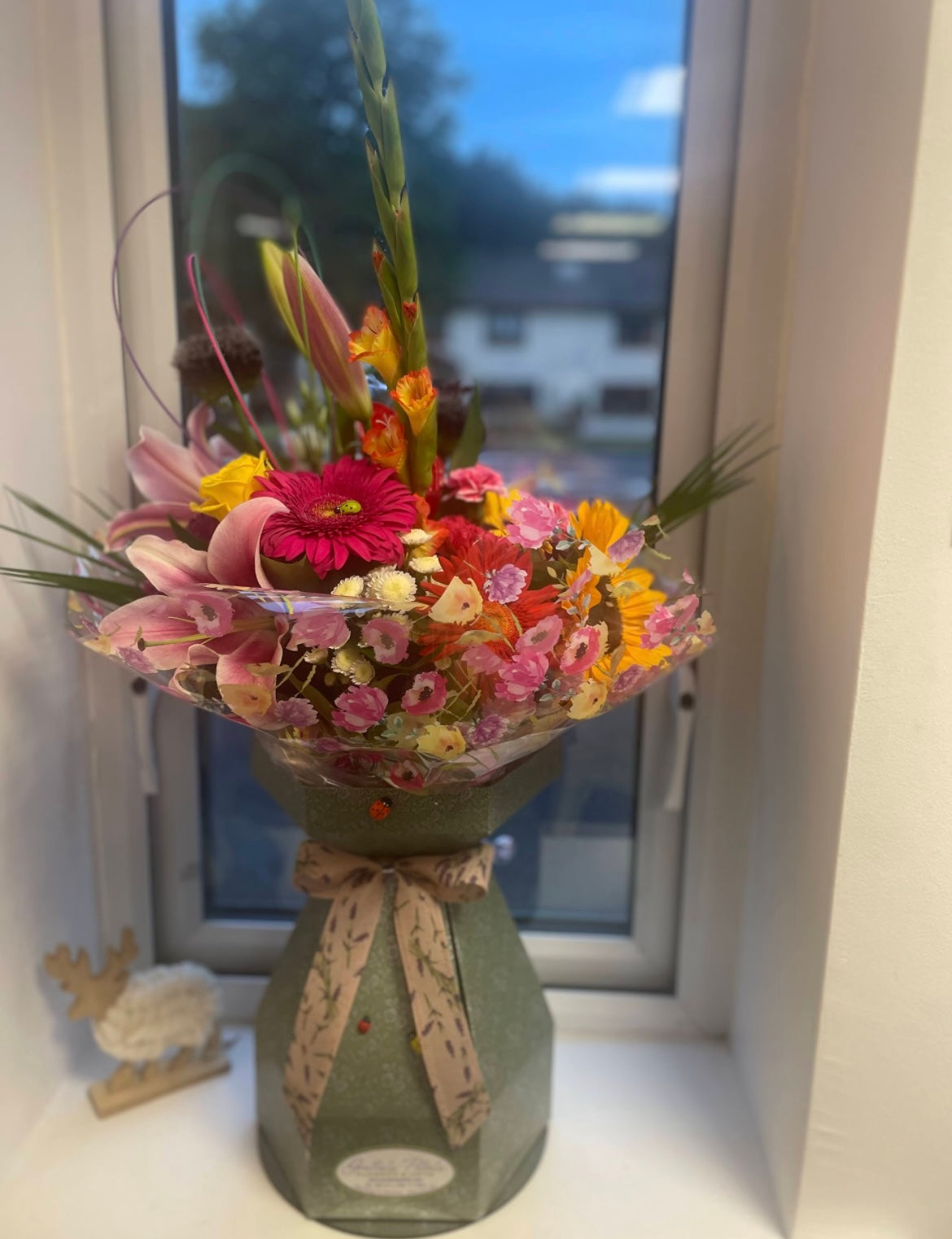 Seasonal Hand Tied Bouquet of Fresh Flowers