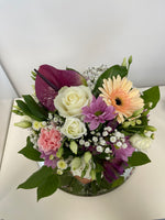 Hat Box of Fresh Flowers (back in stock)
